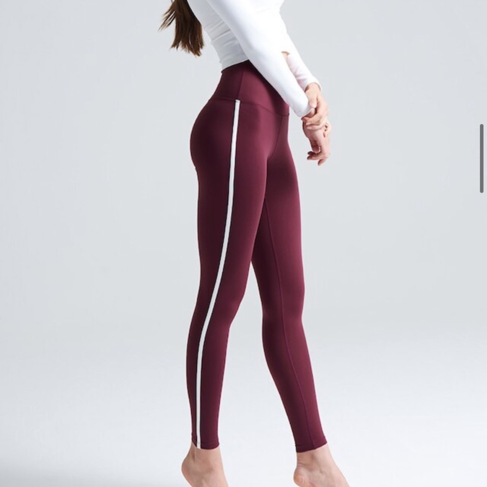 Side stripe leggings